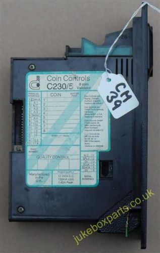 Coin Controls C230/5 (CM39)