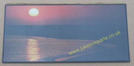 Glass with Horizon Backing Picture (GLA01)