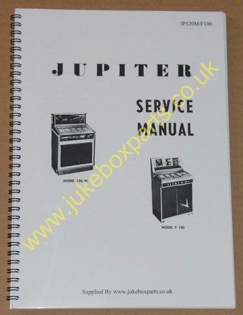 Jupiter 120M & F100 Models Service Manual & Spare Parts Catalogue