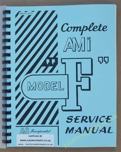 AMI Model F Manual