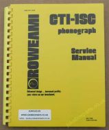 Rowe Ami CTI-1SC Camelot Manual (1978)