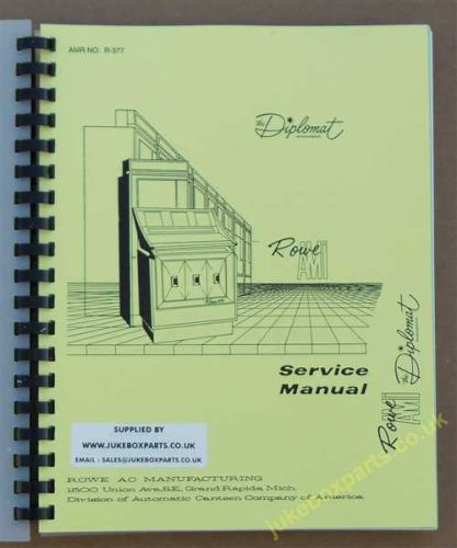 Rowe Ami Diplomat/Bandshell Manual