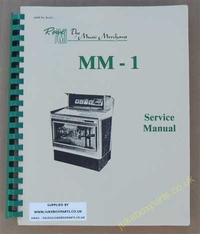 Rowe Ami MM-1 Manual (1967)