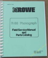 Rowe Ami R-88 Golden 8, Sapphire 8 Manual (1984)