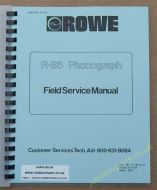 Rowe Ami R-85 Starlight, Starburst, Starwood Manual (1981)