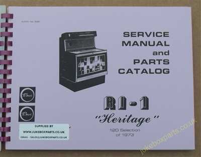 Rowe Ami RI-1 Heritage Manual (1973)