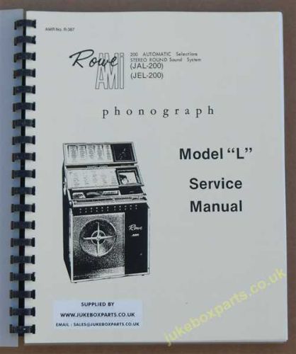 Rowe Ami JAL & JEL Manual (1963)