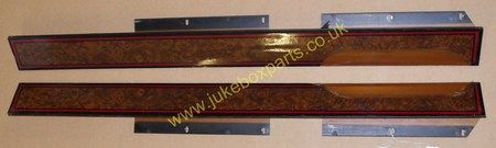 Rowe-Ami R-85 Pair of Title Card Glass Plastic Trim (AR10C)