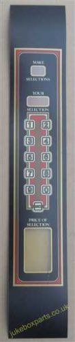 Playmate Wall Box Button Bank Overlay (AR159)