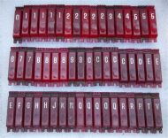 Rowe-Ami Red Selection Button (AR193)