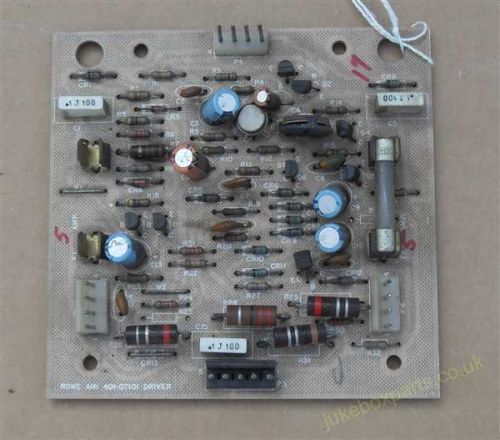 Rowe-Ami Driver Board PCB 401-07101 (AR76A)