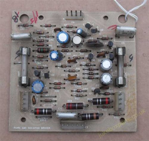 Rowe-Ami Amplifier Driver Board PCB 401-07101 (AR76D)