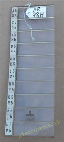 Rowe-Ami Title Card Holder A5-V5 (AR78H)