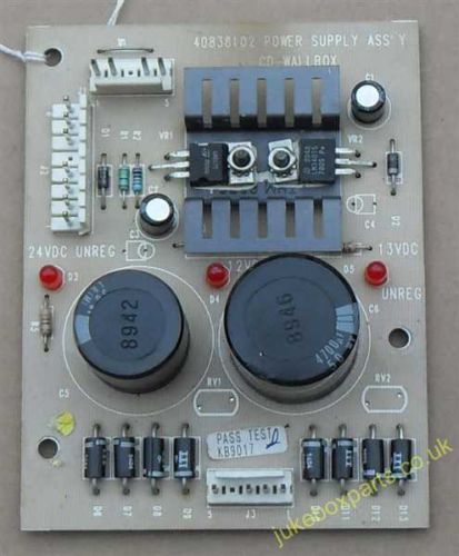 Rowe-AMI CD Wall Box Power Supply PCB 40838102 (CD25)