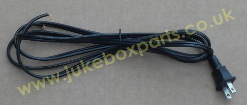 American 2 Pin Moulded Mains Plug With 2 Metre Lead (AP03)