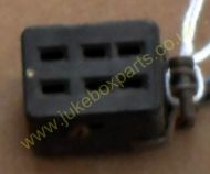 6 Pin Socket 25mm x 17mm Approx (PS29)