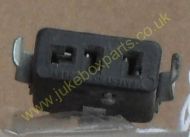 3 Pin Socket 25mm x 10mm Approx (PS31)