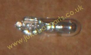 10 x Miniature Wedge Bulbs 5mm 12v 1.2w (MB03)