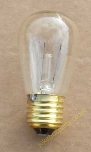 Clear Bulb 130v 11w ES Used In Rowe-Ami (MB00C)