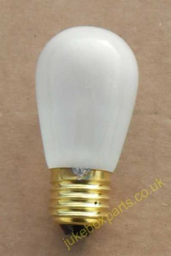 Frosted White Colour Bulb 130v 11w ES Used In Rowe-Ami (MB00F)