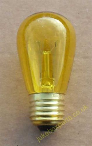 Yellow Colour Bulb 130v 11w ES Used In Rowe-Ami (MB00Y)