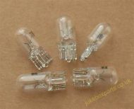 5 x Miniature Wedge Bulbs 10mm 12v 1.2w (MB04)