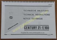NSM Century 21/E160 Manual