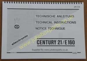 NSM Century 21/E160 Manual