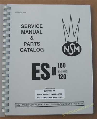 NSM ES11 Manual