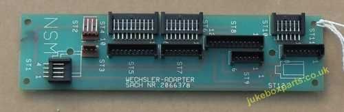 NSM Wechsler Adapter PCB Sach No 206637B (NSM27C)