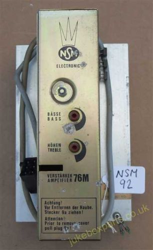 NSM Type 76M Amplifier 102204 (NSM92)