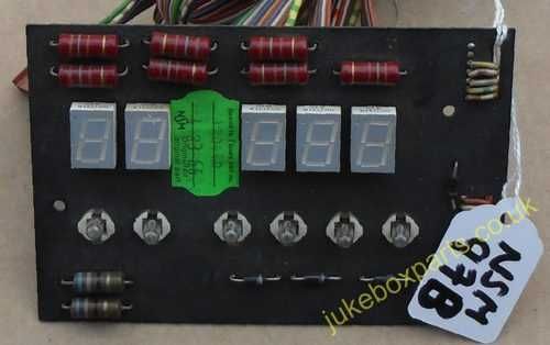 NSM Display Board Sach No 217567/62 (NSM97B)