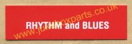 Seeburg V, VL & KD Rhythm & Blues Classification Strip (JP510)