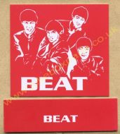 Seeburg V, VL & KD Drum Card & Classification Strip BEAT Red (JP517)