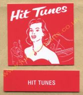 Seeburg V, VL & KD Drum Card & Classification Strip Hit Tunes Red (JP521)