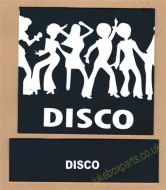 Seeburg V, VL & KD Drum Card & Classification Strip Disco Blue (JP640)