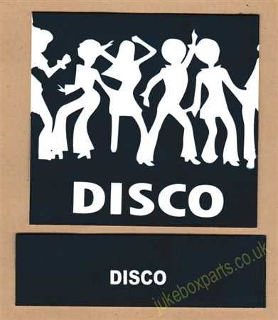 Seeburg V, VL & KD Drum Card & Classification Strip Disco Blue (JP640)