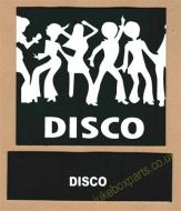 Seeburg V, VL & KD Drum Card & Classification Strip Disco Green (JP641)