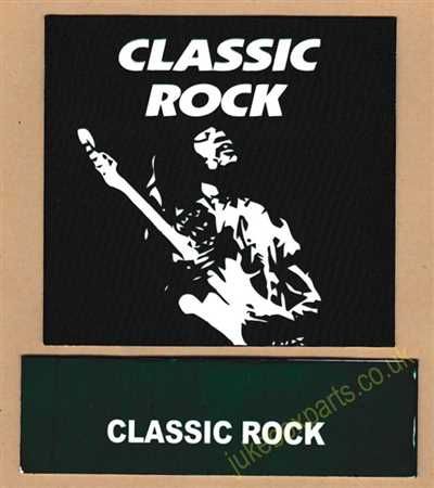 Seeburg V, VL & KD Drum Card & Classification Strip Classic Rock Green (JP644)