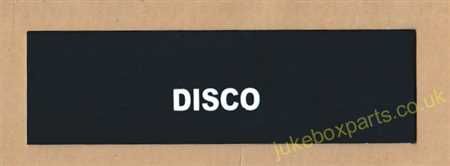 Seeburg V, VL & KD Disco Classification Strip (JP694)