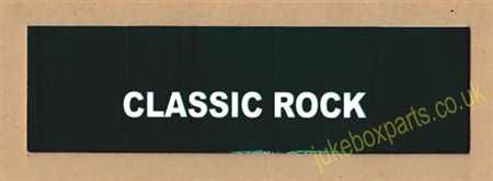 Seeburg V, VL & KD Classic Rock Classification Strip (JP695)