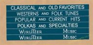 Wurlitzer Classification Strips Green (JP700)