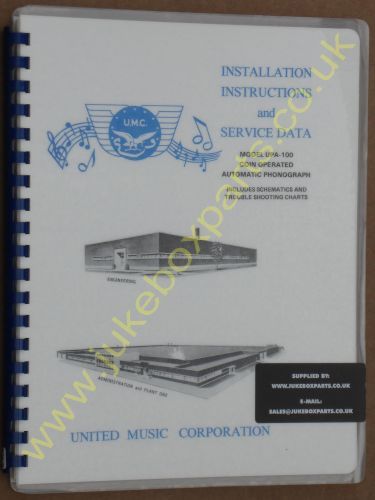 United UPA-100 Manual (1957-58)