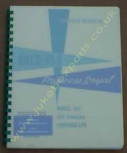 Rock-Ola 424 Princess Royal Manual (1964-65)
