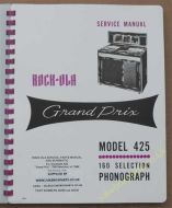 Rock-Ola 425 Grand Prix Manual (1965)