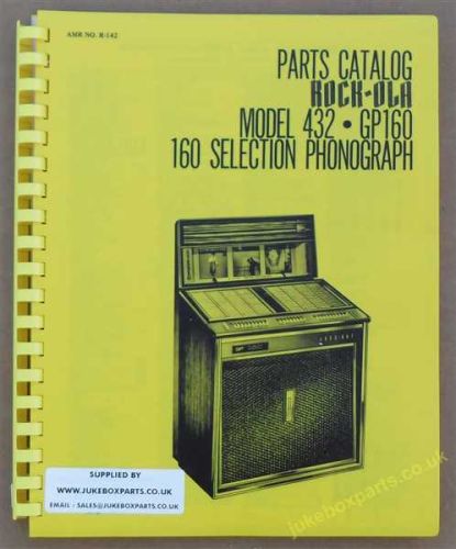 Rock-Ola 432 GP160 Parts Catalog