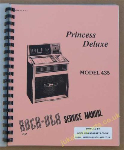 Rock-Ola 435 Princess Deluxe Service Manual