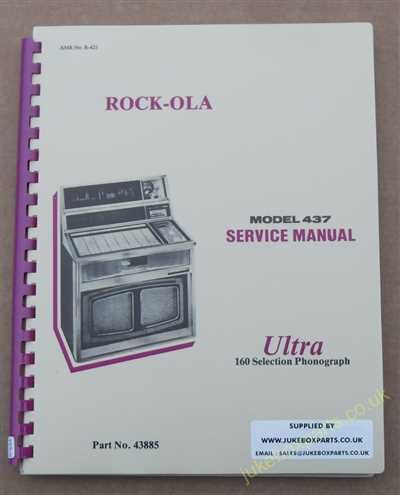 Rock-Ola 437 Ultra Manual (1967)