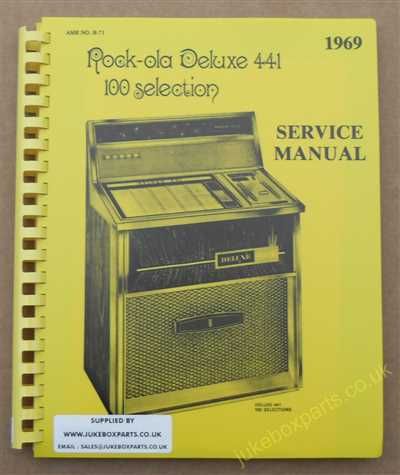 Rock-Ola 441 Deluxe Service Manual