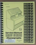 Rock-Ola 450, 451 Service Manual (1972-73)